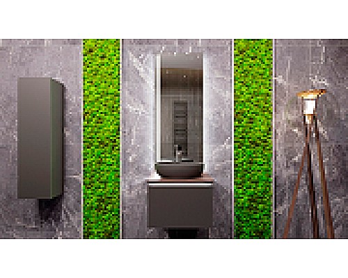 Зеркало Jorno Strong 57 Str.02.57/P/A с подсветкой с бесконтактным выключателем