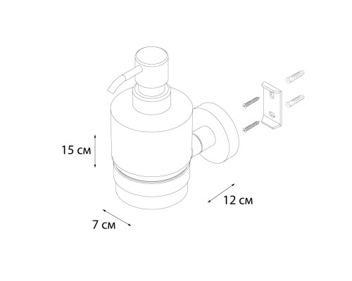 Дозатор жидкого мыла FIXSEN Modern FX-51512