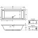 Прямоугольная ванна Riho Lusso 200x90 BA6000500000000