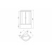 Душевая кабина Royal Bath CK 90x90 без гидромассажа