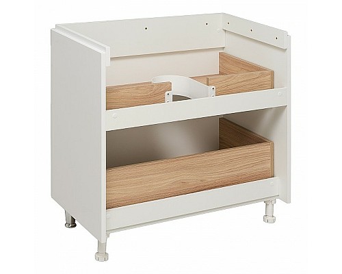 Тумба под раковину Runo Афина 80 00-00001170 Белая