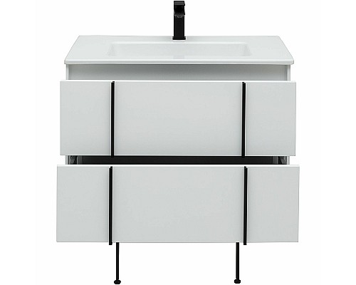 Тумба под раковину Allen Brau Reality 80 1.32005.WM подвесная Белая матовая