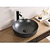 Черная матовая керамическая раковина Gid Nc911 52224