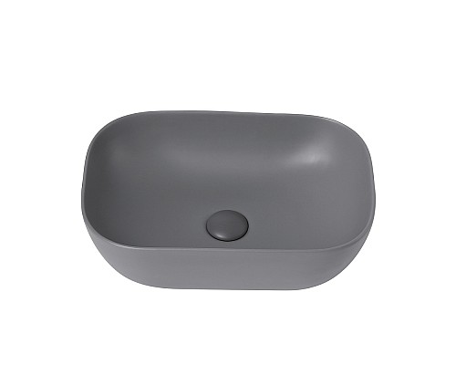 Раковина накладная ABBER Rechteck AC2200MG серая матовая