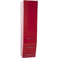 Шкаф пенал Bellezza Берта 40 4620705180034 подвесной Красный