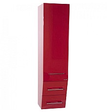 Шкаф пенал Bellezza Берта 40 4620705180034 подвесной Красный