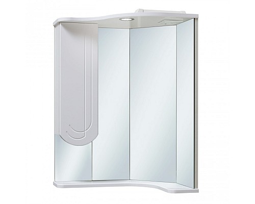 Зеркальный шкаф Runo Бис угловой 00000001025 угловой левый