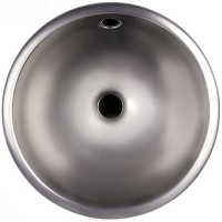 Раковина Nofer 40 Нержавеющая сталь матовая