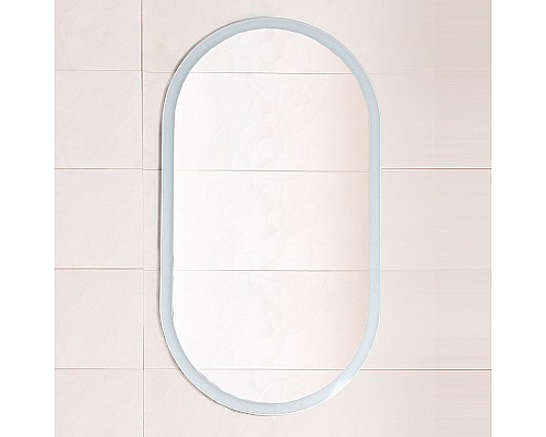 Зеркало Бриклаер Вега 55 4627125415616 с подсветкой с сенсорным выключателем