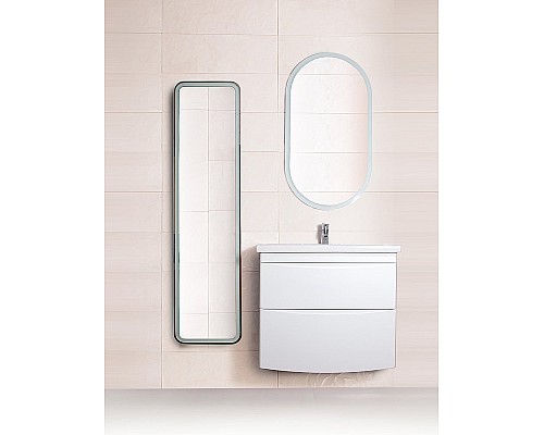 Зеркало Бриклаер Вега 55 4627125415616 с подсветкой с сенсорным выключателем