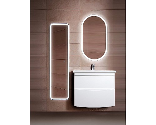 Зеркало Бриклаер Вега 55 4627125415616 с подсветкой с сенсорным выключателем