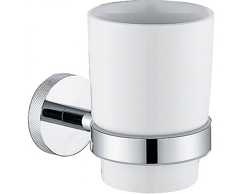 Стакан для зубных щеток Allen Brau Priority 6.31002-00 Белый Хром