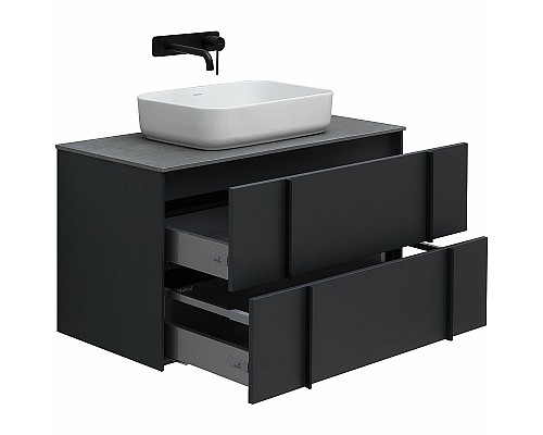 Тумба под раковину Allen Brau Reality 90 1.32006.AM подвесная Антрацит матовый