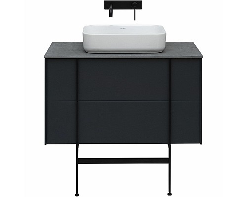 Тумба под раковину Allen Brau Reality 90 1.32006.AM подвесная Антрацит матовый