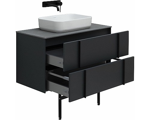 Тумба под раковину Allen Brau Reality 90 1.32006.AM подвесная Антрацит матовый