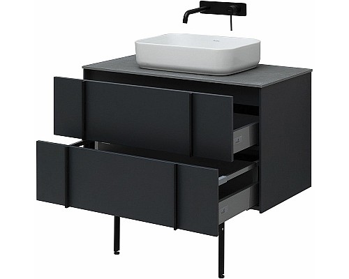 Тумба под раковину Allen Brau Reality 90 1.32006.AM подвесная Антрацит матовый