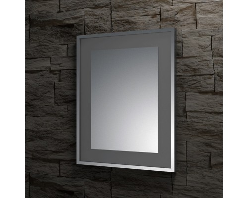 Зеркало Evoform Ledside 75х150 Сталь