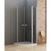 Душевое ограждение NEW TRENDY NEW SOLEO 100x100x195 (хром)