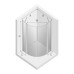 Душевое ограждение NEW TRENDY NEW SOLEO 100x100x195 (хром)