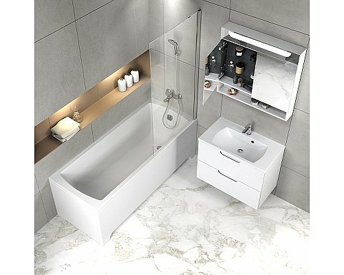 Зеркальный шкаф Ravak MC Classic II 60 X000001469 с подсветкой Белый глянцевый Зеркальный шкаф Ravak MC Classic II 60 X000001469 с подсветкой Белый глянцевый