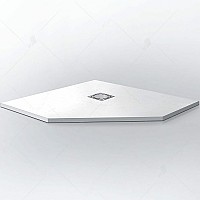 Душевой поддон из искусственного камня RGW Stone Tray ST/T-G 100х100 16155100-01 Белый