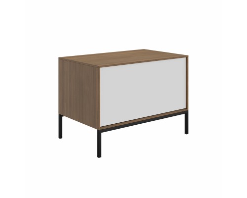 Ножка Kerama Marazzi ATOLLO 80 низкая металлическая, черная матовая