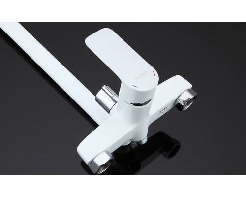 Смеситель для ванны Gappo G48 G2248 универсальный Белый Хром