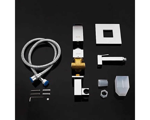 Гигиенический душ со смесителем Gappo Jacob G7207 Хром