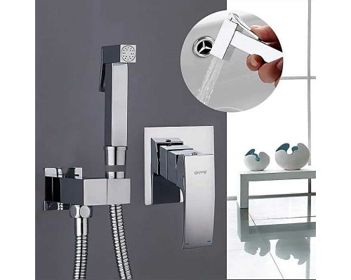 Гигиенический душ со смесителем Gappo Jacob G7207 Хром