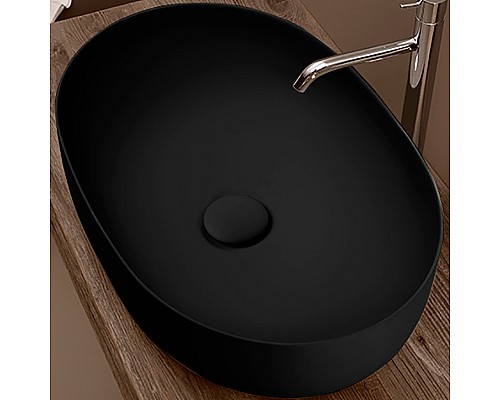 Раковина-чаша Kerasan Nolita 60 534331 Черная матовая