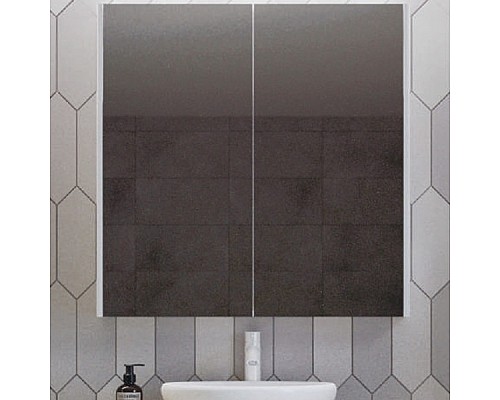 Зеркальный шкаф Velvex Klaufs 80 zsKLA.80-216 Белый