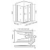 Боковая часть GALAXY SP-80-C-B GOOD DOOR ГЛ00020