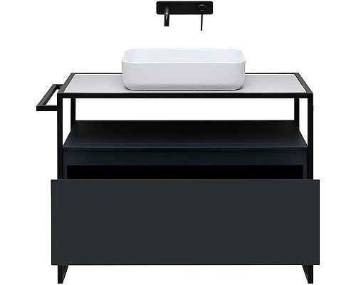 Тумба под раковину Allen Brau Priority 100 1.31003.AM Антрацит матовый