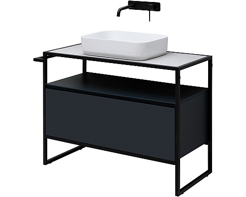 Тумба под раковину Allen Brau Priority 100 1.31003.AM Антрацит матовый