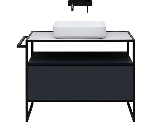 Тумба под раковину Allen Brau Priority 100 1.31003.AM Антрацит матовый