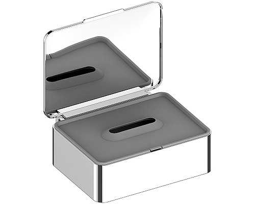 Диспенсер влажных салфеток Keuco Plan 14967 010001 Светло-серый Хром