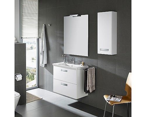 Тумба под раковину Roca The Gap 70 ZRU9302733 подвесная Белая матовая