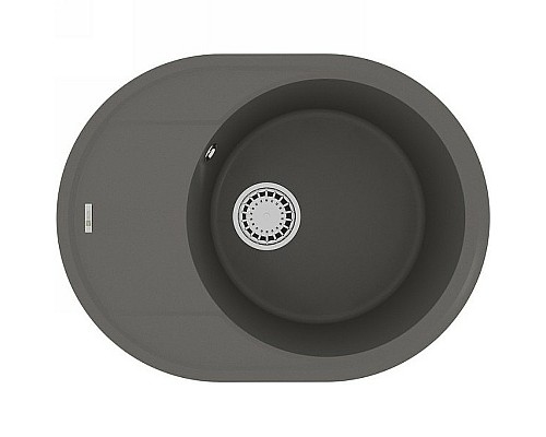 Кухонная мойка Lemark Lacha 620 9910053 Серый шелк