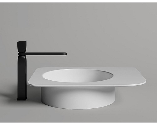 Раковина Salini Ninfea 54.5 110521M Белая матовая