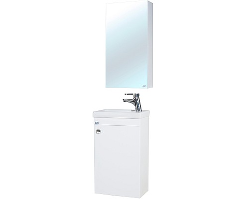 Зеркальный шкаф Bellezza Комо 40 Белый Зеркальный шкаф Bellezza Комо 40 Белый