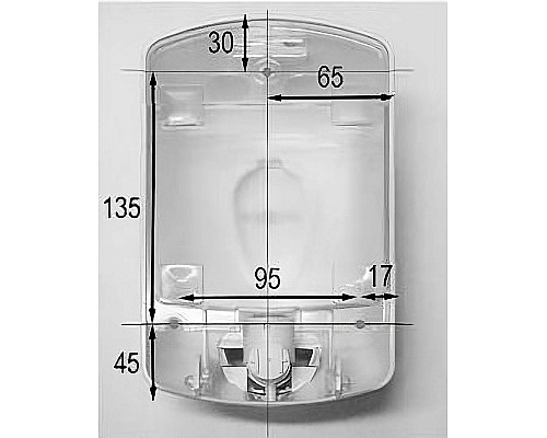 Диспенсер для жидкого мыла Nofer Classic 03036.N Черный