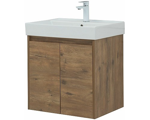 Тумба под раковину Aquanet Nova Lite 60 298849 подвесная Дуб рустикальный