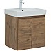 Тумба под раковину Aquanet Nova Lite 60 298849 подвесная Дуб рустикальный