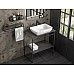 Раковина Kerama Marazzi PLAZA накладная 55, белая глянцевая PLR.wb.55