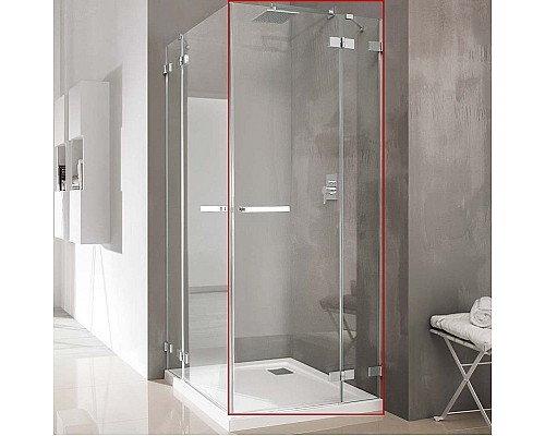 Душевая дверь Radaway Euphoria KDD 80 383061-01R профиль Хром стекло прозрачное