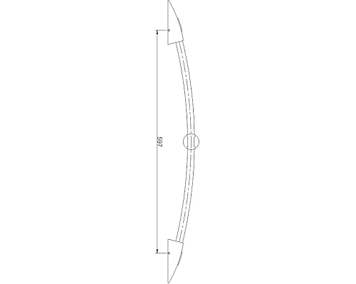 Душевая штанга Haiba HB8004 Хром