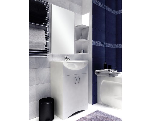 Тумба под раковину 1MarKa Уют 50Н Белая