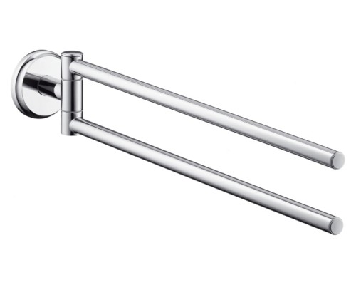 Полотенцедержатель двухрожковый Hansgrohe Logis Classic 41612000