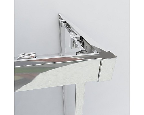 Душевой уголок Vincea Garda 100х90 VSS-1G9010CL профиль Хром стекло прозрачное