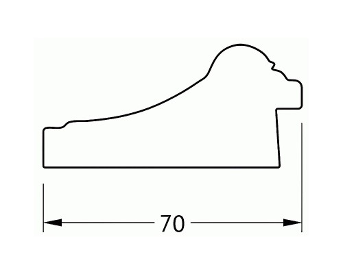 Зеркало Evoform Exclusive Floor 198х108 BY 6144 с фацетом в багетной раме - Прованс с плетением 70 мм